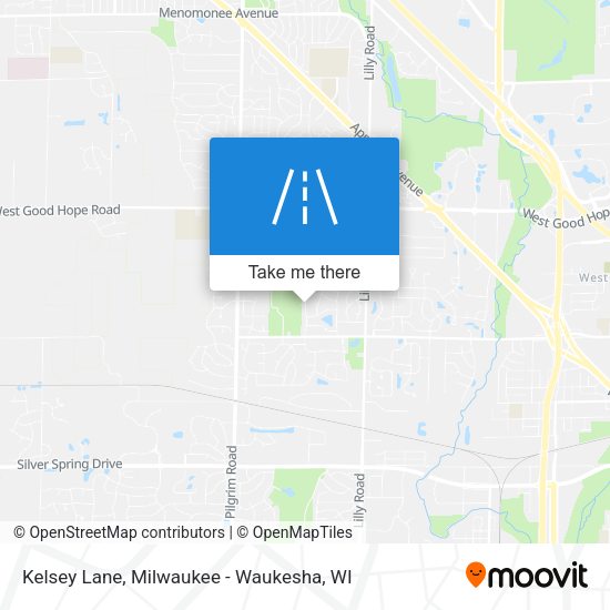 Kelsey Lane map