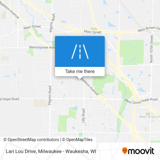 Lari Lou Drive map
