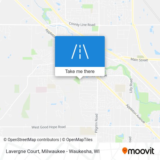 Lavergne Court map