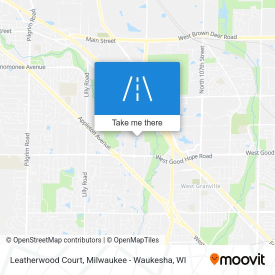 Mapa de Leatherwood Court