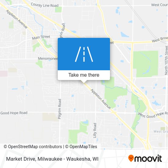Market Drive map