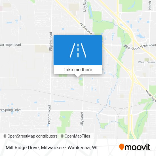 Mapa de Mill Ridge Drive