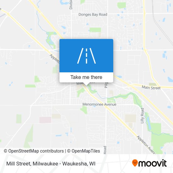 Mapa de Mill Street