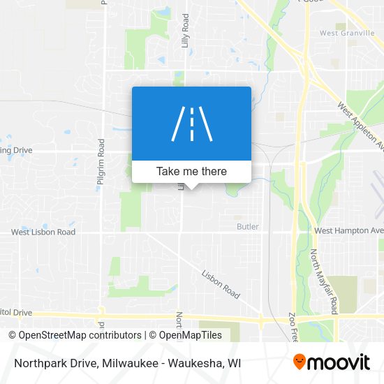 Mapa de Northpark Drive
