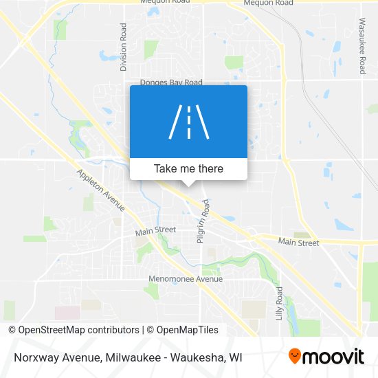 Mapa de Norxway Avenue