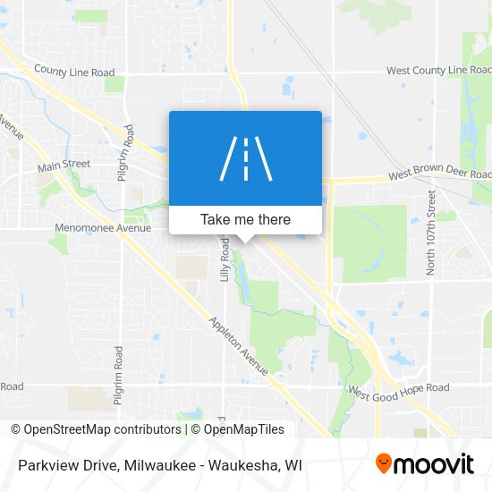 Parkview Drive map