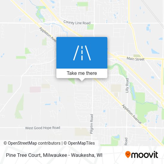 Pine Tree Court map