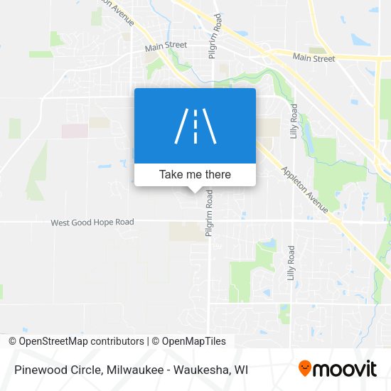 Mapa de Pinewood Circle