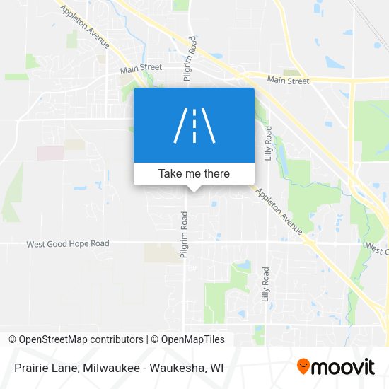 Prairie Lane map