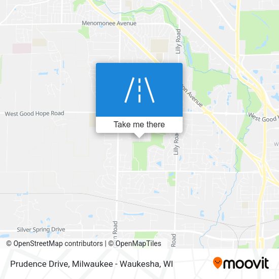 Prudence Drive map