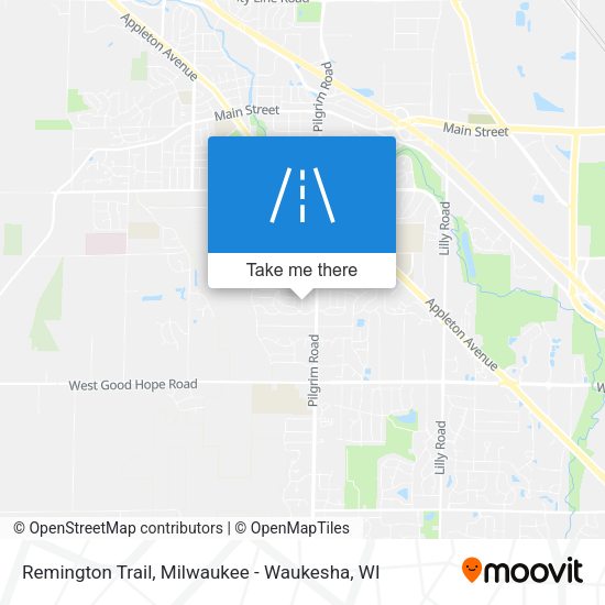 Remington Trail map
