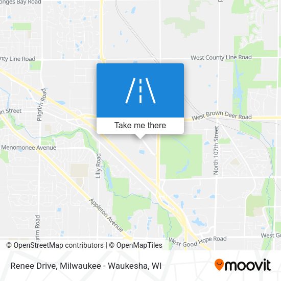 Mapa de Renee Drive