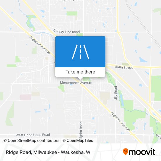 Ridge Road map