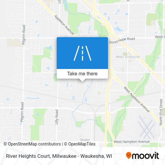 River Heights Court map