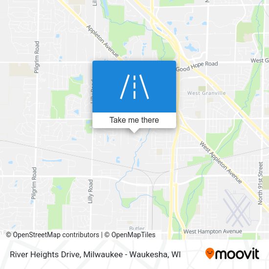 Mapa de River Heights Drive