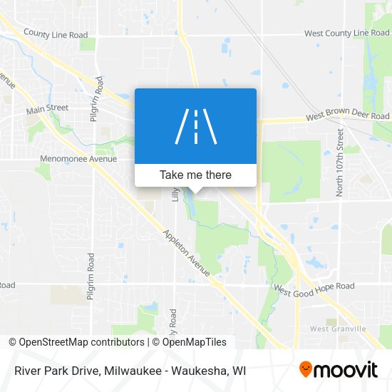River Park Drive map