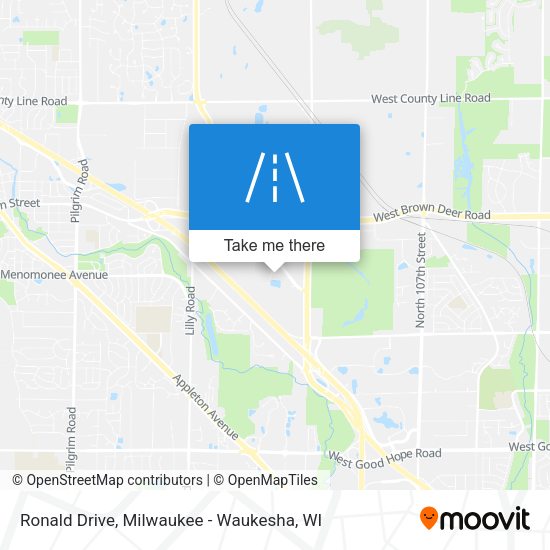 Ronald Drive map