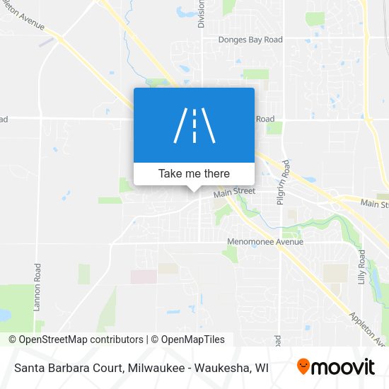 Santa Barbara Court map