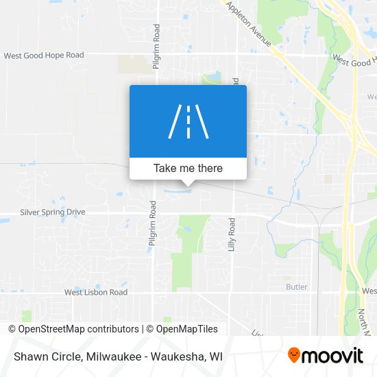 Shawn Circle map