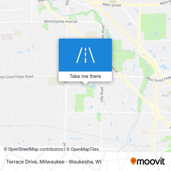 Mapa de Terrace Drive