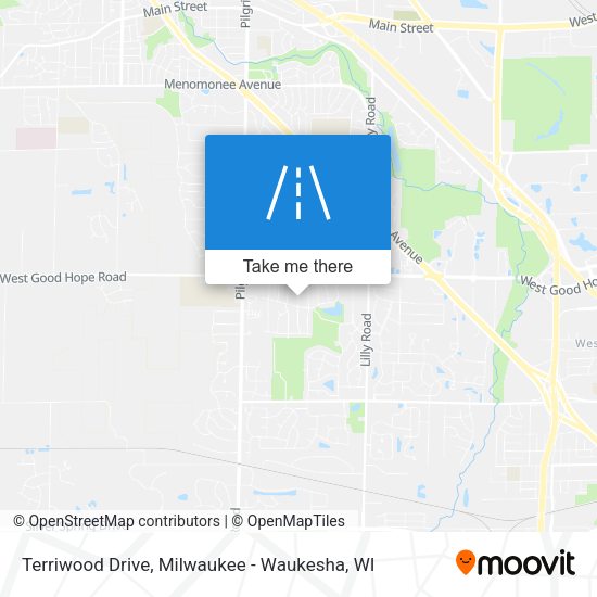 Mapa de Terriwood Drive