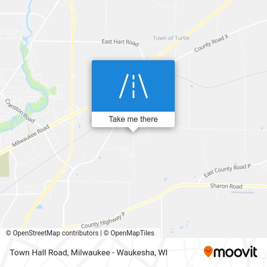 Mapa de Town Hall Road