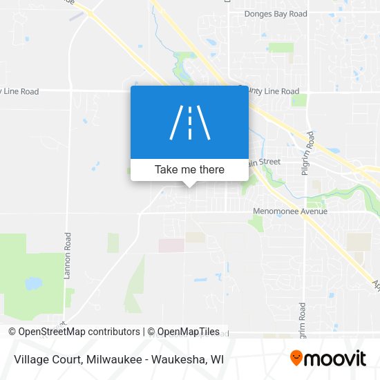 Village Court map