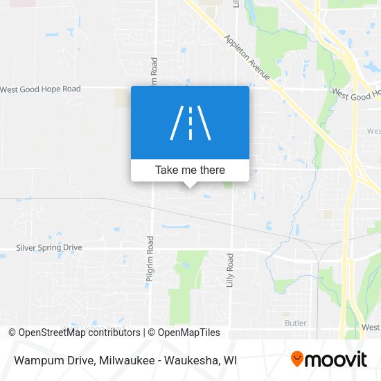 Wampum Drive map