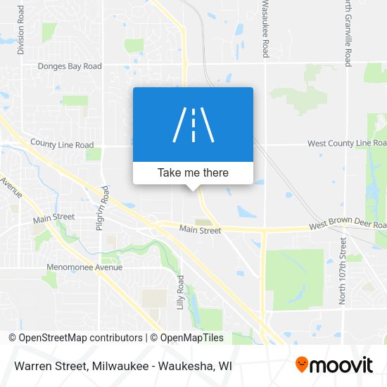 Mapa de Warren Street