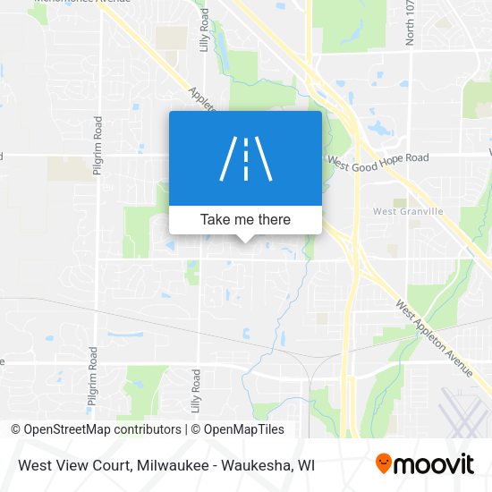 Mapa de West View Court