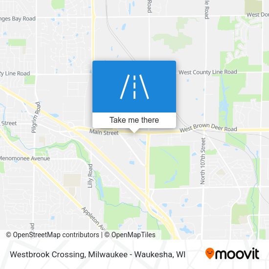 Mapa de Westbrook Crossing