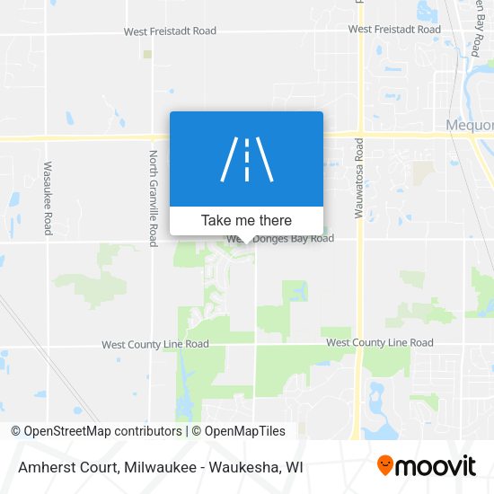 Amherst Court map