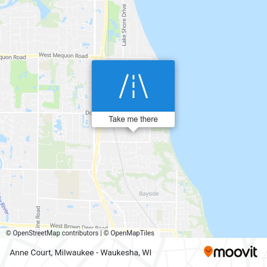 Anne Court map