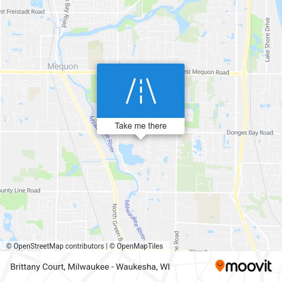 Brittany Court map