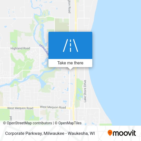 Mapa de Corporate Parkway
