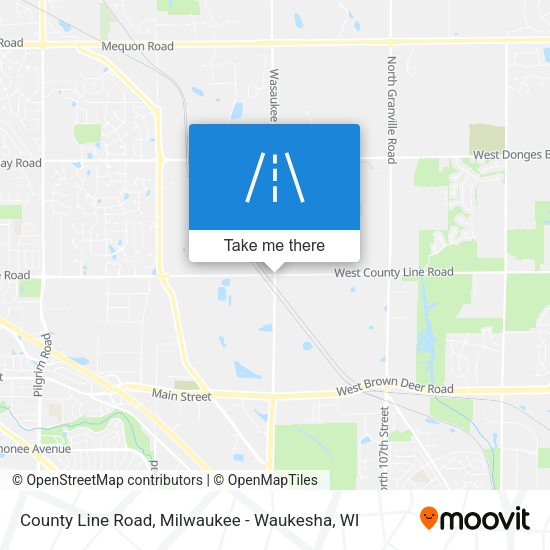 County Line Road map