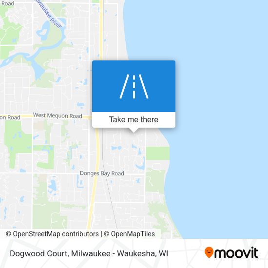 Mapa de Dogwood Court