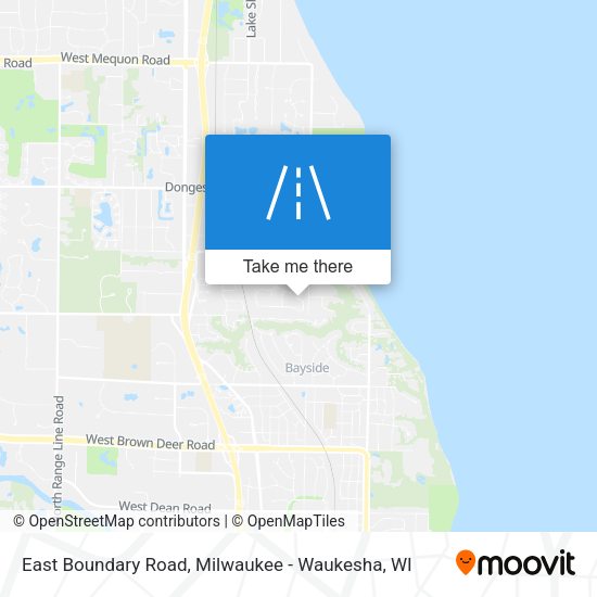 Mapa de East Boundary Road