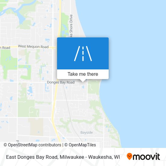 Mapa de East Donges Bay Road