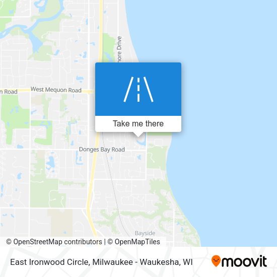 Mapa de East Ironwood Circle