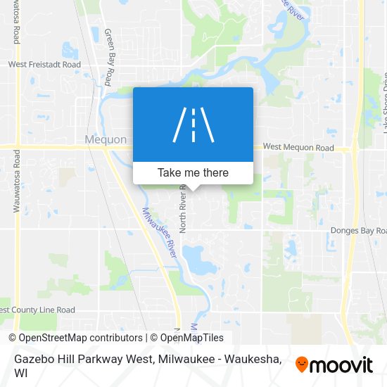 Gazebo Hill Parkway West map