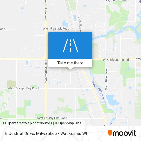 Industrial Drive map