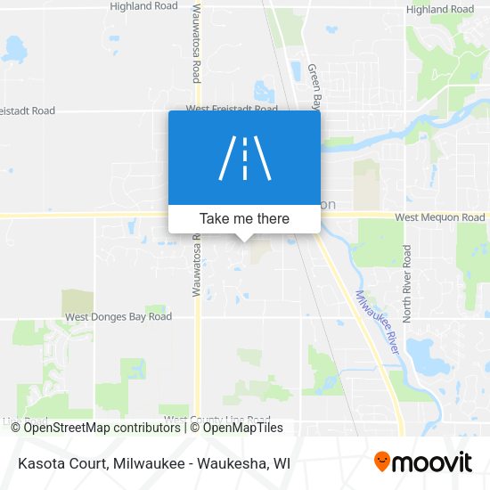 Kasota Court map