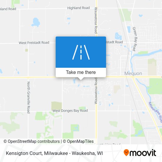 Kensigton Court map