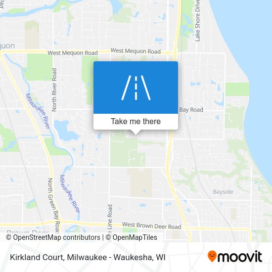 Kirkland Court map
