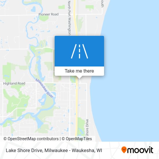 Mapa de Lake Shore Drive