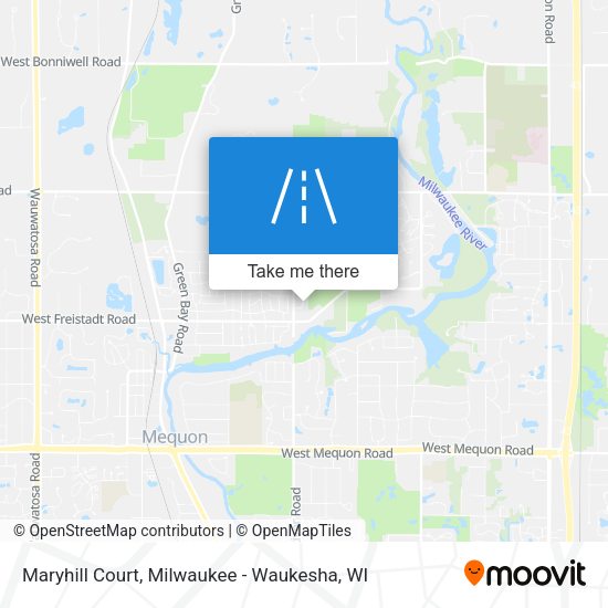 Mapa de Maryhill Court