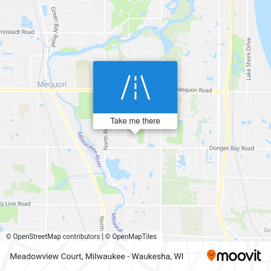 Meadowview Court map