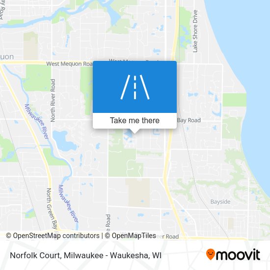 Norfolk Court map