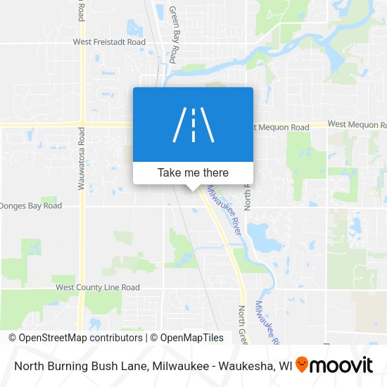 Mapa de North Burning Bush Lane